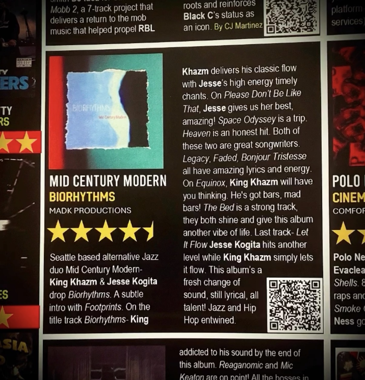 MCM Review on 1 World Magazine